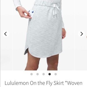Lululemon On the Fly Skirt size 4